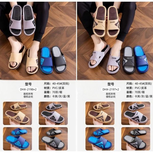 PVC Slippers for Men